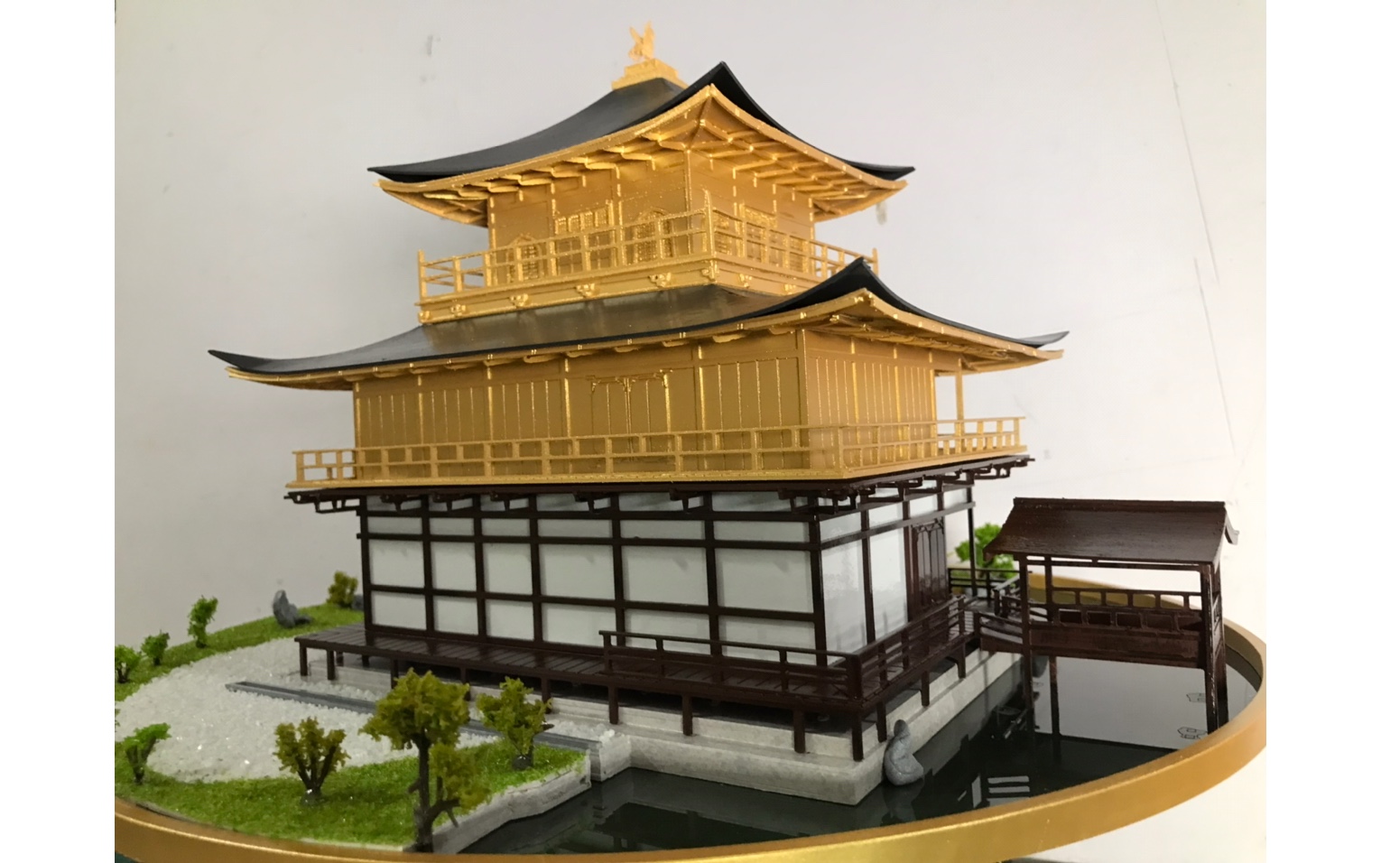 一休的住所金阁寺,模型完工了,希望大家喜欢!