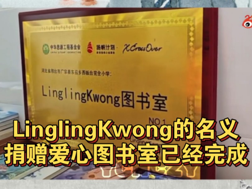 [lingorm]以LinglingKwong的名义捐赠的三间爱心教室已在筹备过程中,其中为河北省邢台市广宗县西板台完全小学捐赠的爱心图书教室已经完成哔哩哔哩...