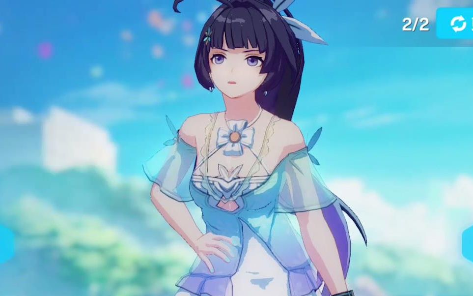 【互动触摸视频】和芽衣海滩散步,芽衣为何叉腰扫腿?