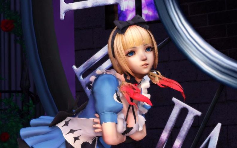 枪神纪mmd爱丽丝啊全是腿美颜特效全开的masayumechasing616161