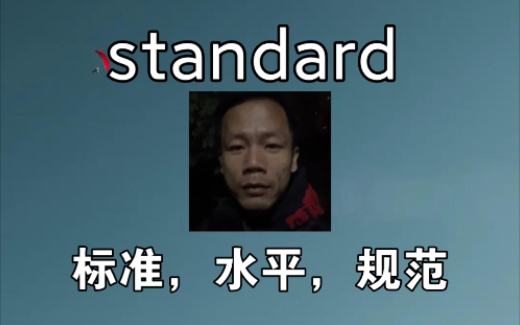 [四六级单词] 标准 standard哔哩哔哩bilibili