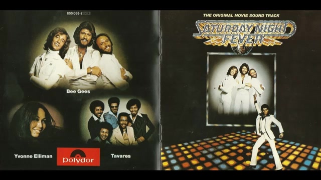 《周末夜狂热》Saturday Night Fever电影原声碟专辑  Bee Gees(1977)哔哩哔哩bilibili