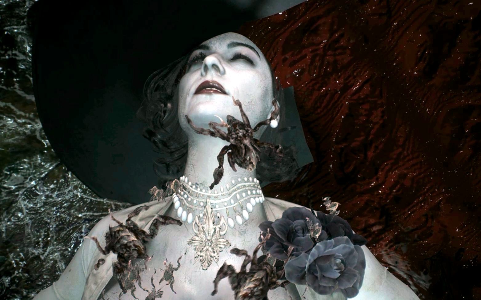 活动作品生化危机3吸血鬼夫人被虫抱脸