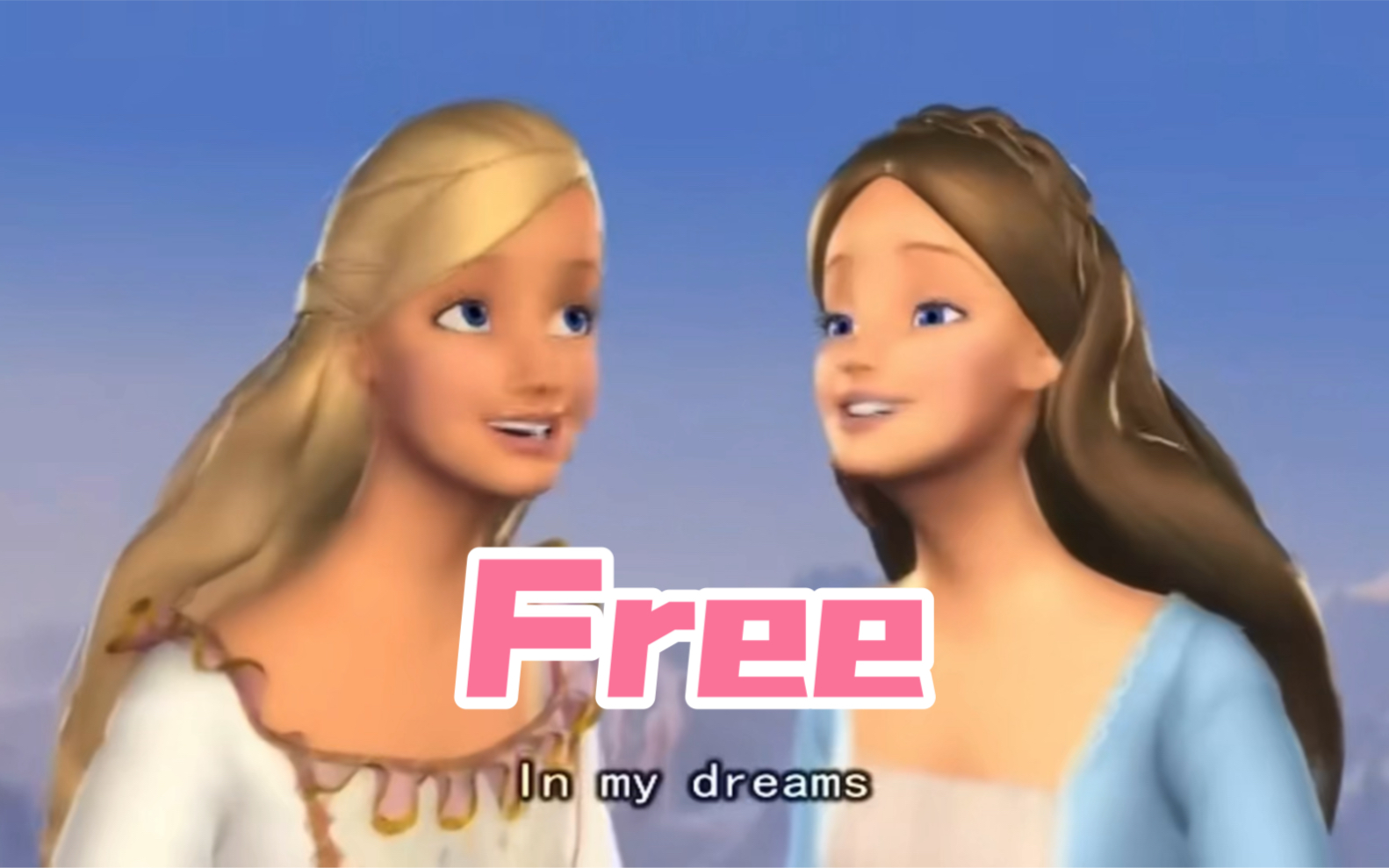 翻唱童年回忆杀芭比之真假公主freecover