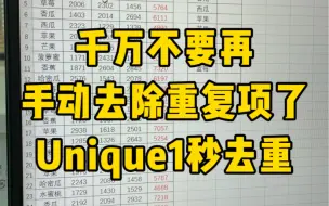 Télécharger la video: 去重函数，你会用吗？