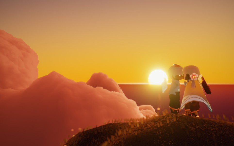 sky光遇钢琴演奏花海