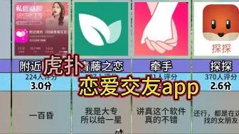 下载视频: 恋爱交友APP！！！【虎扑锐评】