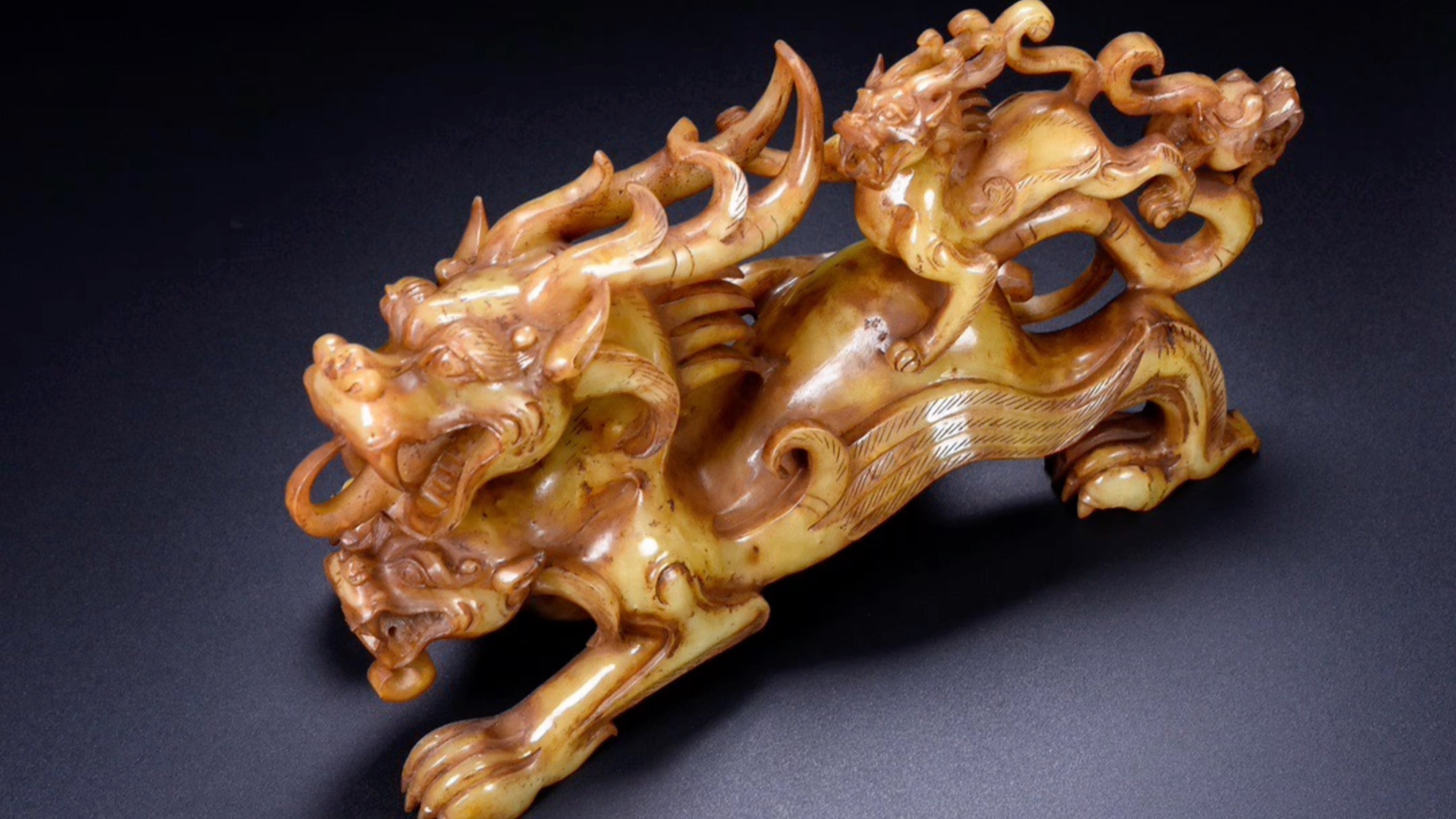 古玉老玉和田玉 玉龙