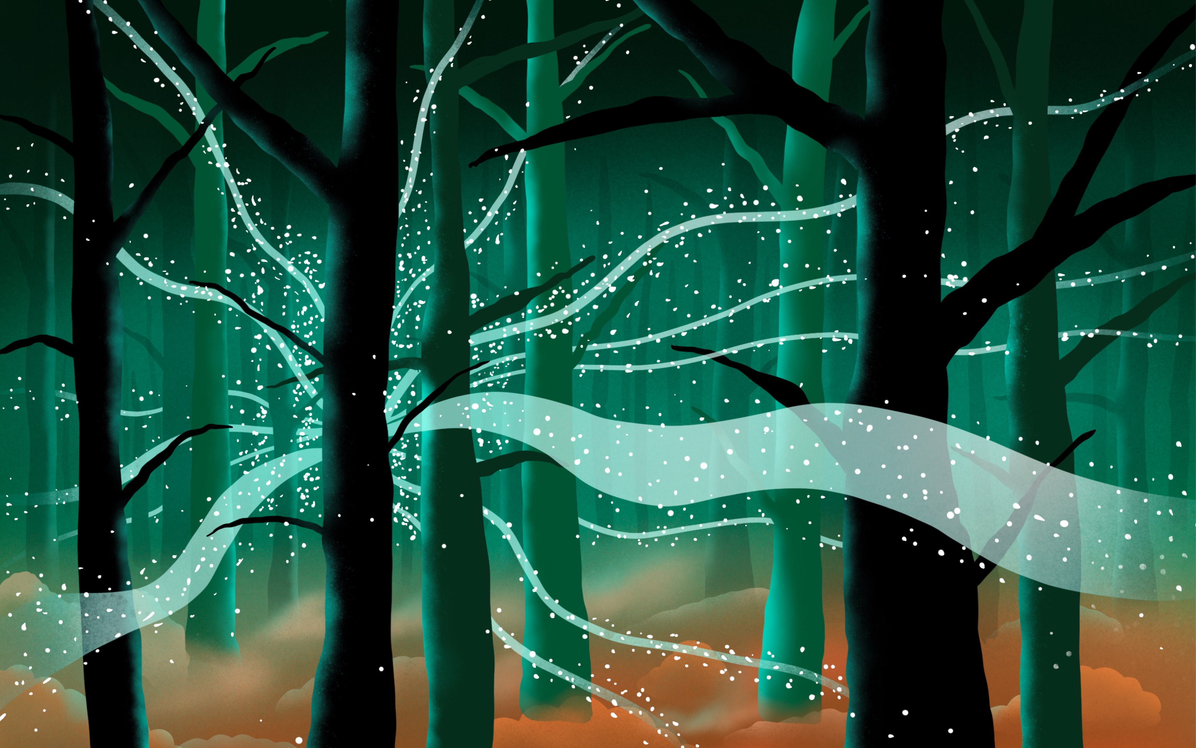 【procreate】自带笔刷 临摹 gal shir 魔法森林