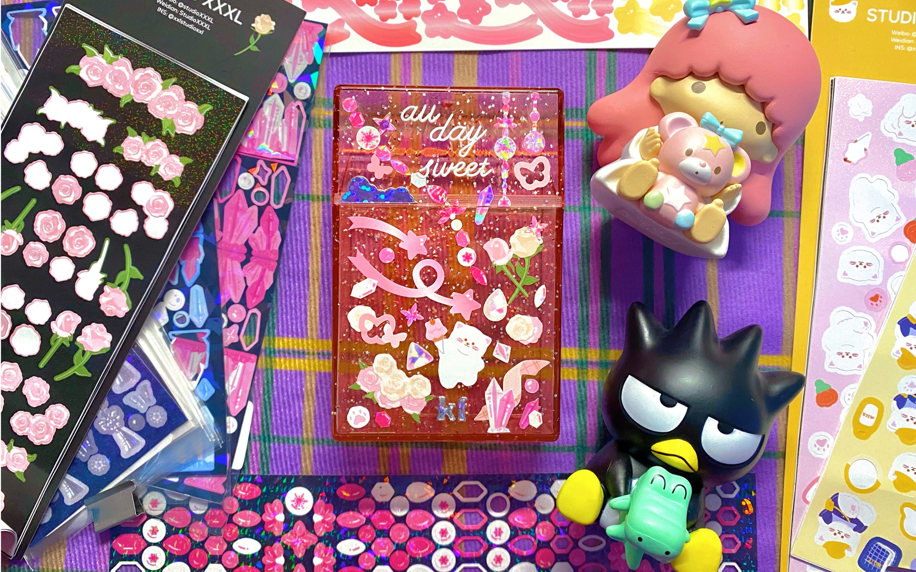 【bandaged】人菜瘾大 装饰烟盒|小卡收纳盒子咕咕|贴纸lovememore