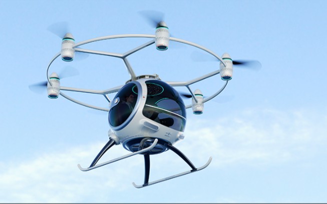 零重力飞机工业evtol飞行器zgone