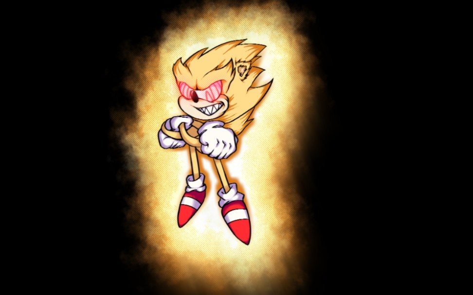 fnf mod,sonic.exe,chaos,my draw