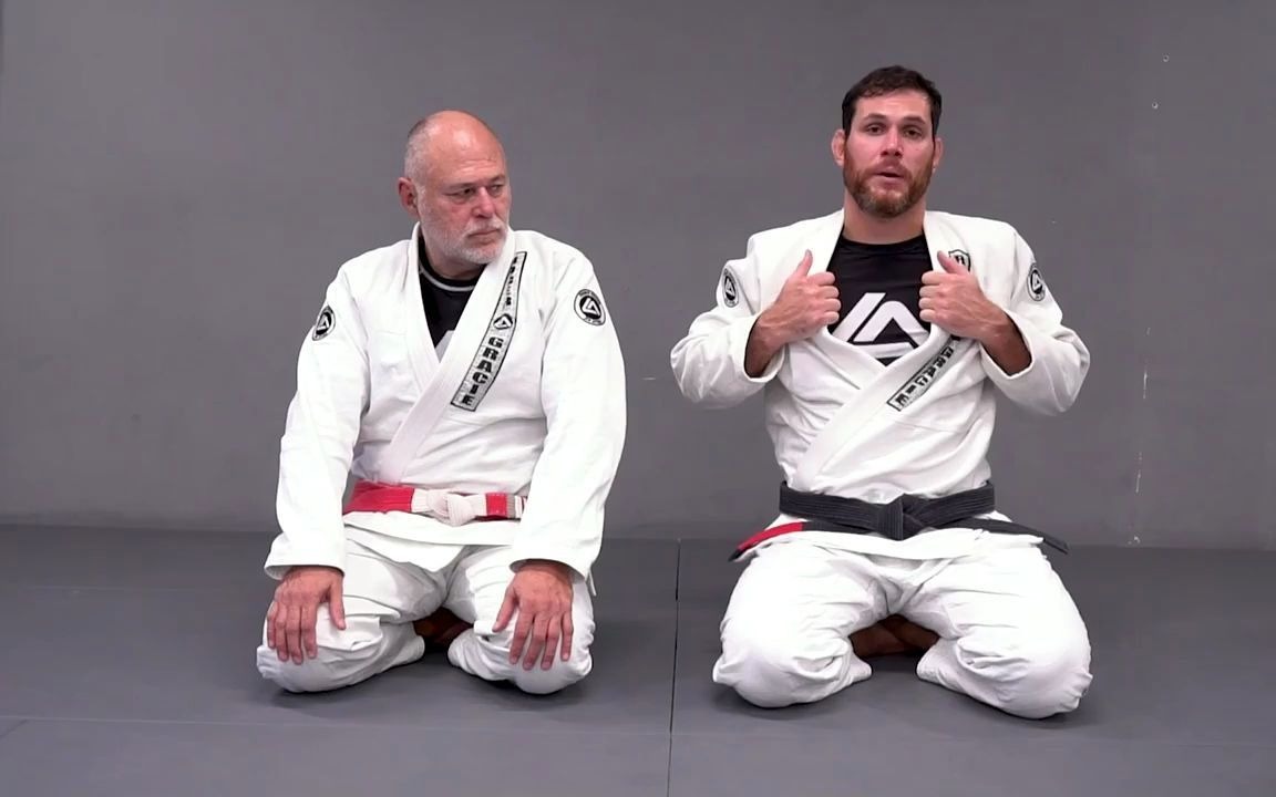 柔术传译巴西柔术历史最强春哥格雷西讲侧控到拿背