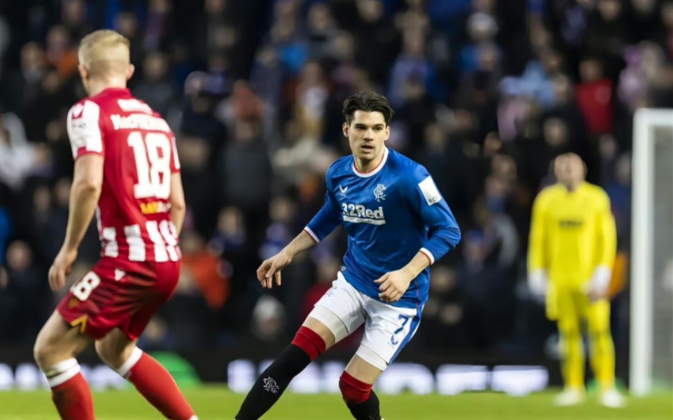 「苏超」2022/23赛季苏超联赛第23轮 格拉斯哥流浪者vs圣约翰斯通