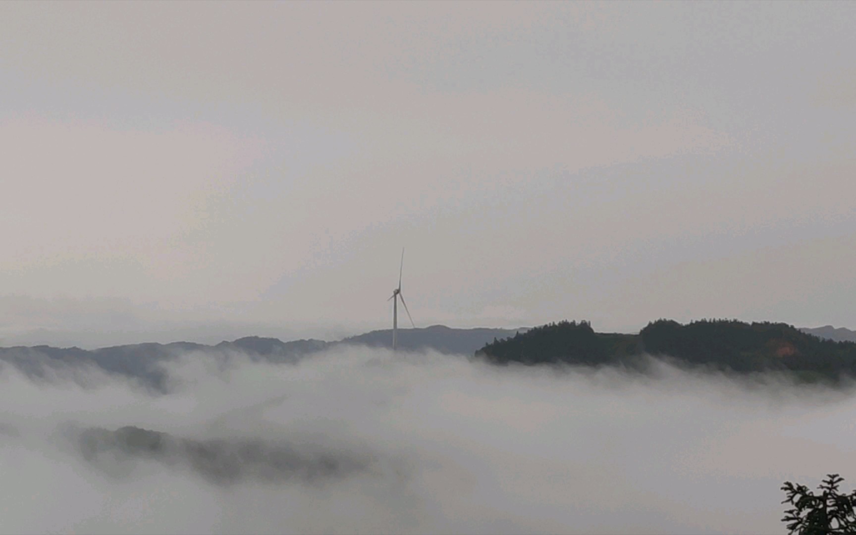 [图]暴风雨中从黎平进入锦屏，美景总在风雨之后