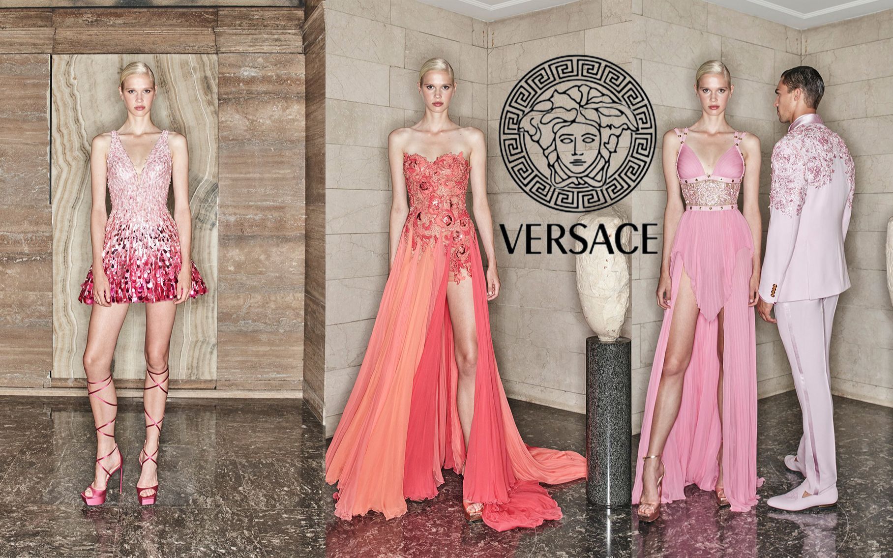 versace范思哲20020秋季高级定制系列唯美大片