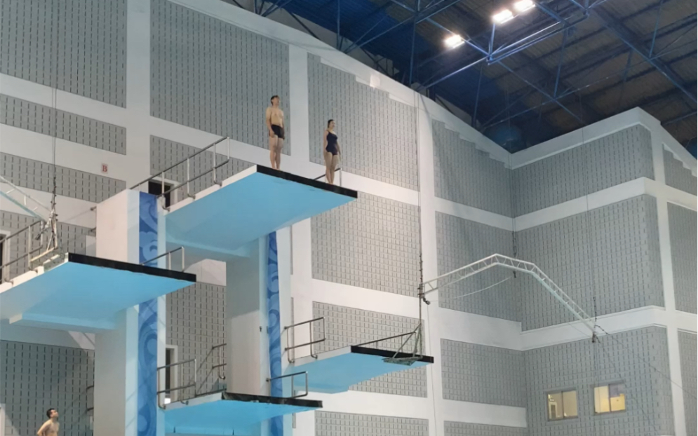 清华大学跳水课-十米跳台跳水