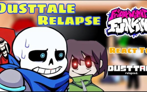 fnf反应sans, papyrus & chara