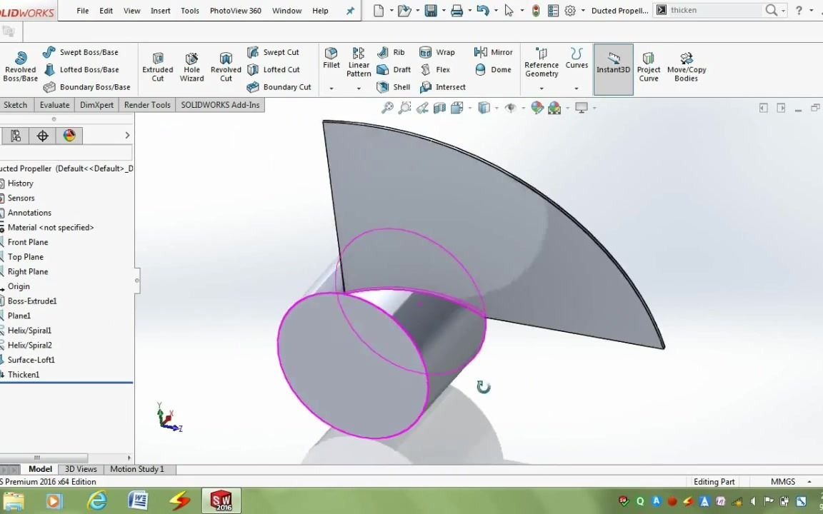 Ducted Fan designing and CFD in solidworks (tutorial)哔哩哔哩bilibili