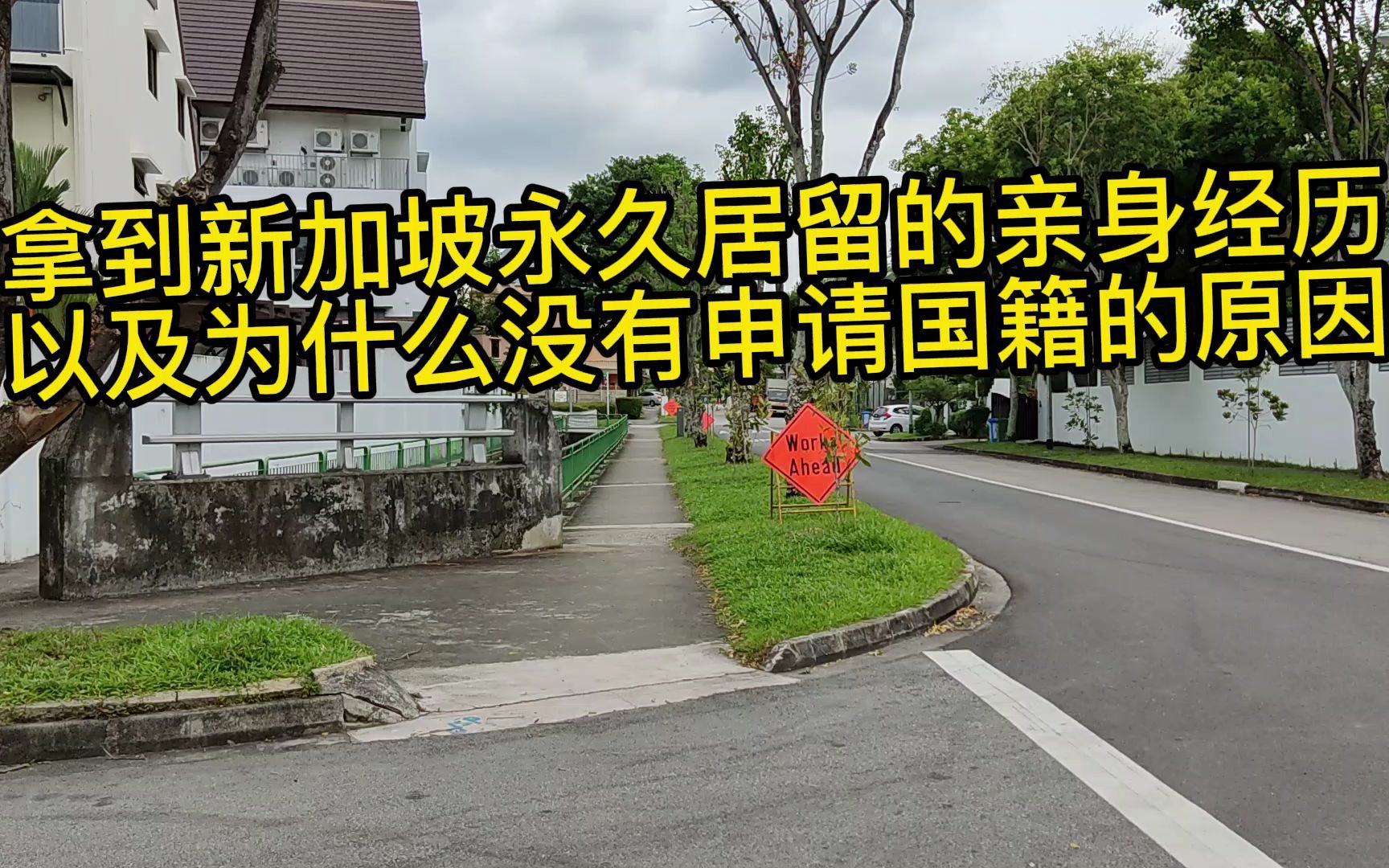 拿到新加坡永久居留的亲身经历,以及为什么没有申请国籍的原因哔哩哔哩bilibili