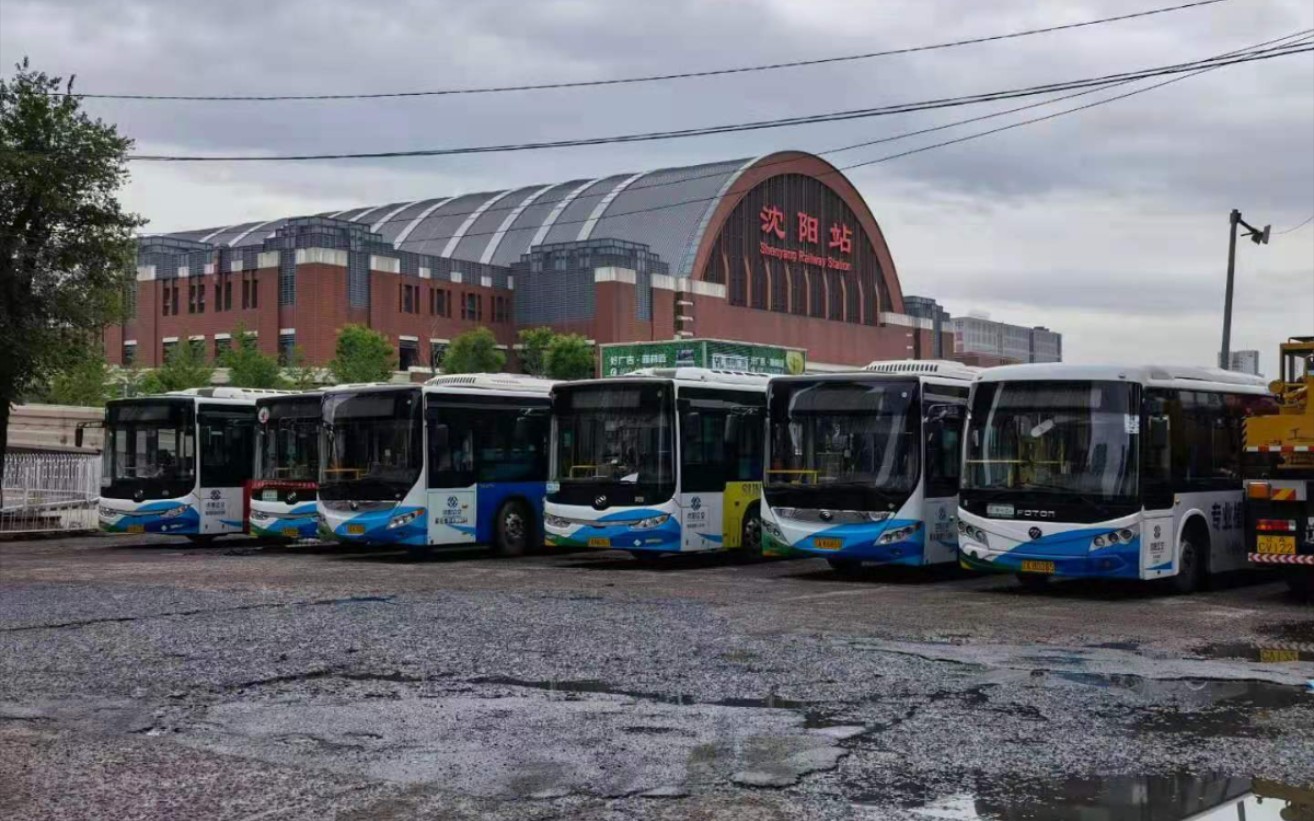 沈阳公交128路部分车内及走行音_哔哩哔哩_bilibili