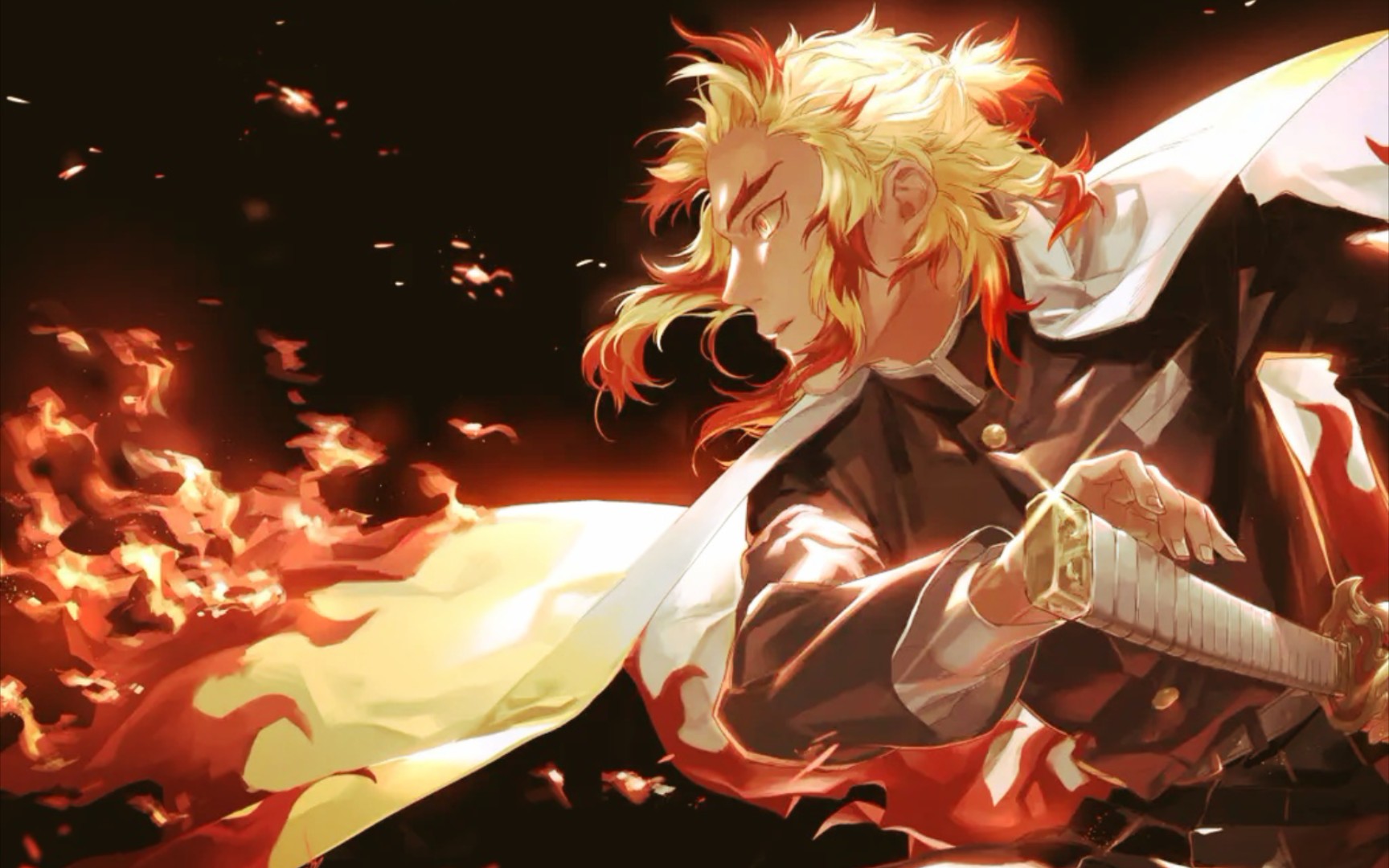 [4k60帧]鬼灭之刃op紅蓮華