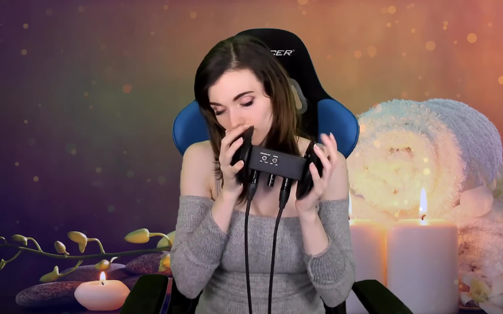【amouranth acmp】1080p 美利坚御姐的耳部马杀鸡_哔