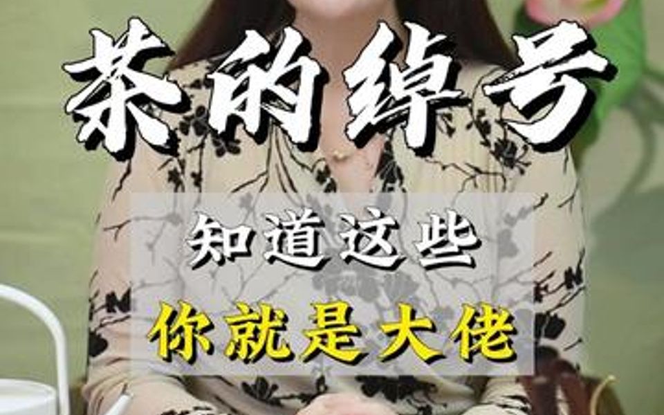 这些茶叶”绰号“你听过几个?那你知道茶中美女和才女是什么茶吗?哔哩哔哩bilibili