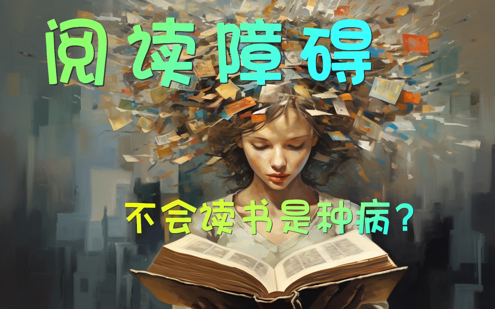 阅读障碍Dyslexia,有些孩子真的不会“读书”!哔哩哔哩bilibili