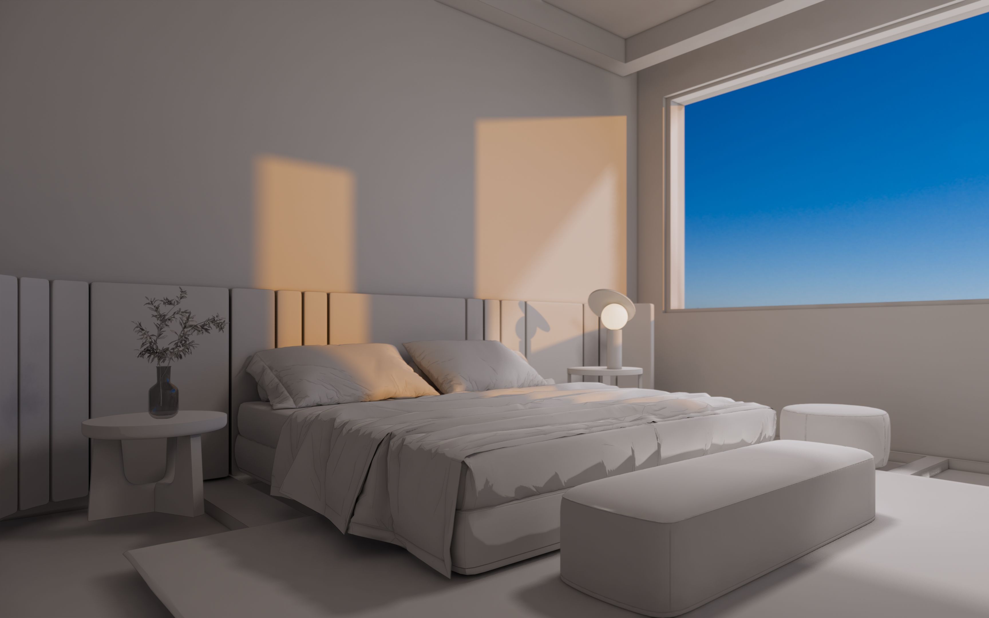 活动  su-enscape白模渲染