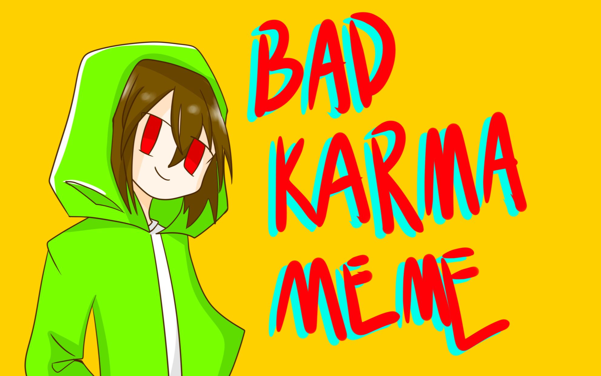 【undertale au / storyshift / meme】bad karma meme