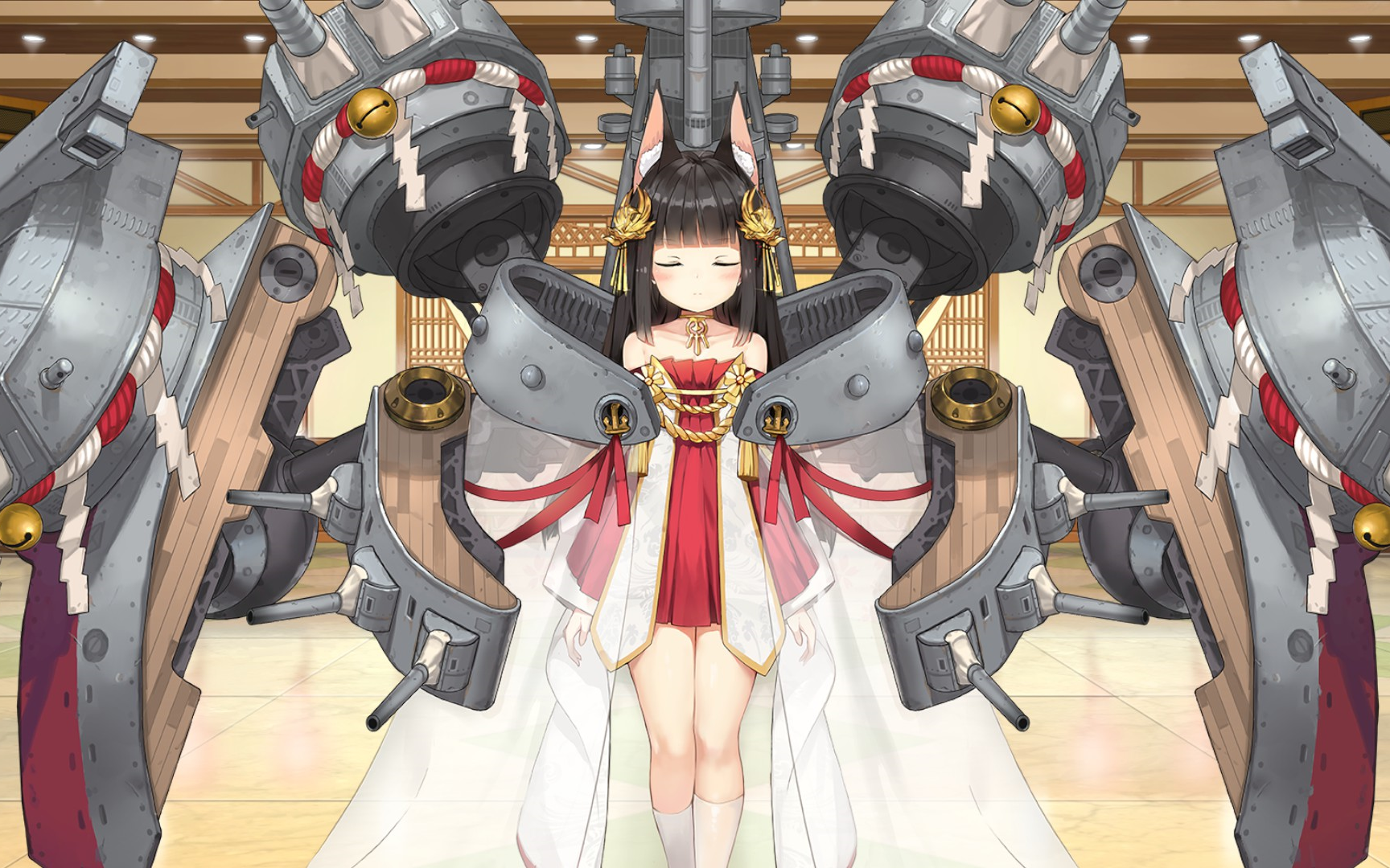 碧蓝航线steam版64长门一击男笑