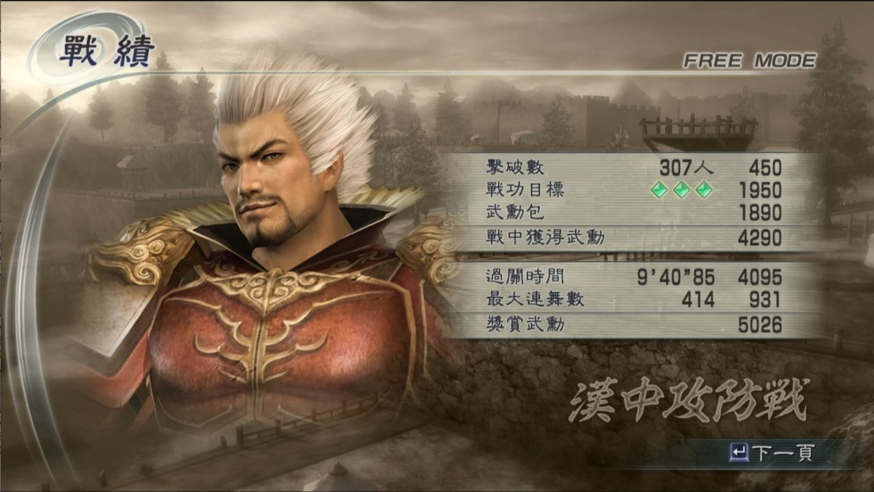 真三国无双5 孙坚 汉中蜀军 无闪特 全灭全占无走