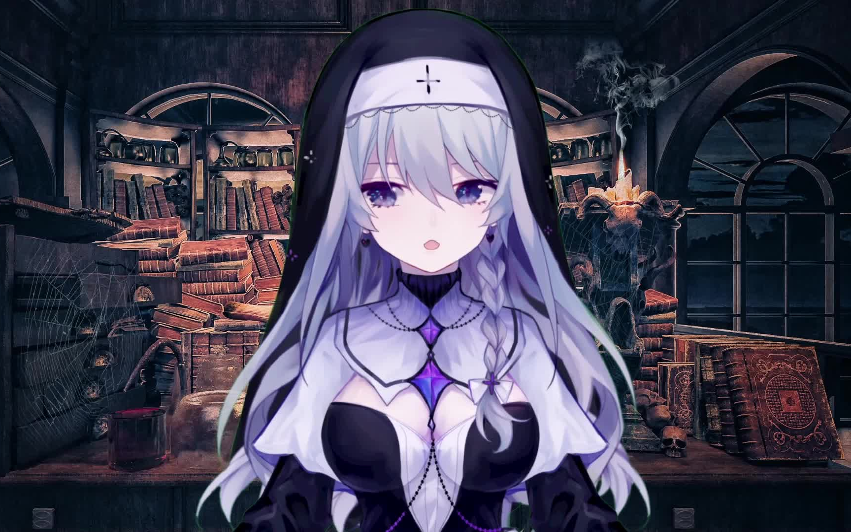 【live2d模型展示】雨宫水希修女ver