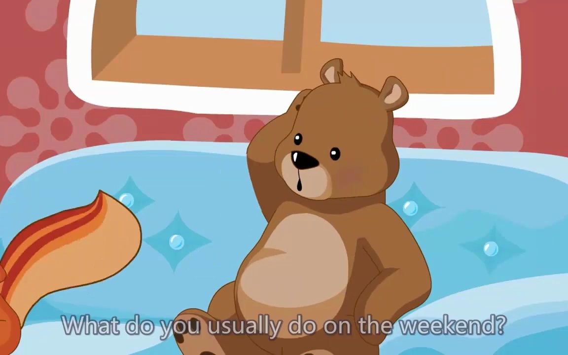 人教版pep五年级下u1my day-第11页story time