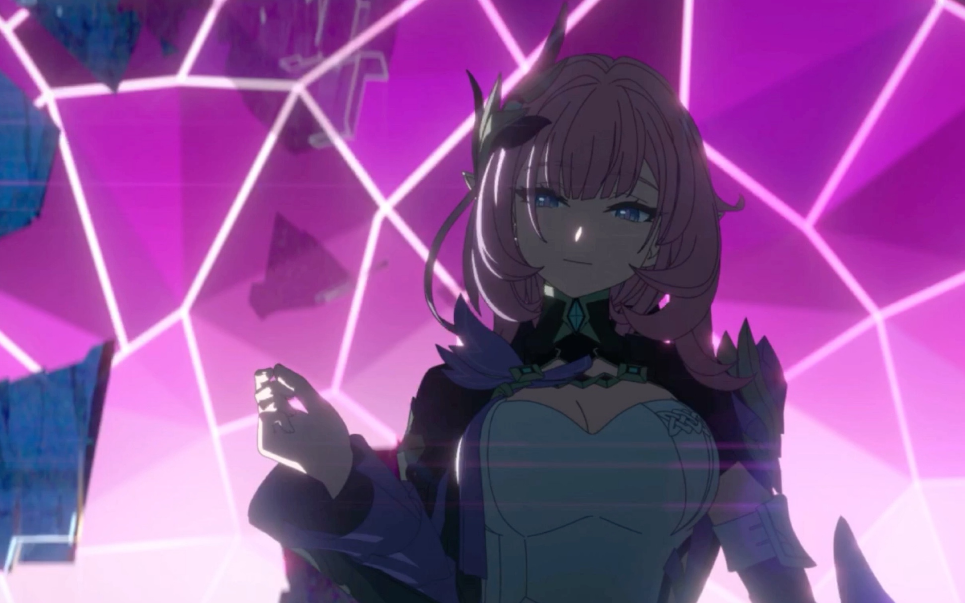 爱莉与侵蚀之律者的决战