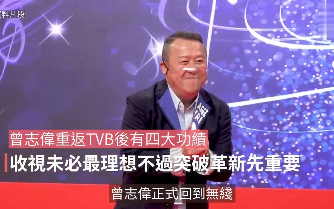 曾志伟重返TVB后有四大功绩,收视未必最理想不过突破革新先重要哔哩哔哩bilibili