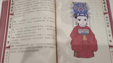 鹰父上传）《Q版大明衣冠图志》卷之五文武官冠服_哔哩哔哩_bilibili