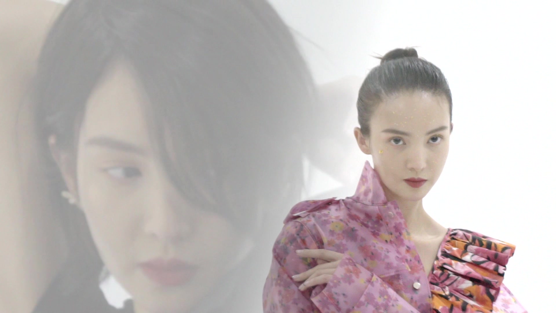 vivi美眉金晨拍摄花絮迎风起舞给你一个不一样的金晨