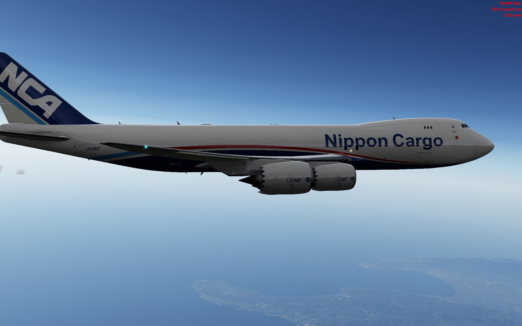 日本货运航空 b747-8f黄昏最终进近新千岁空港(配bgm)_哔哩哔哩_bili