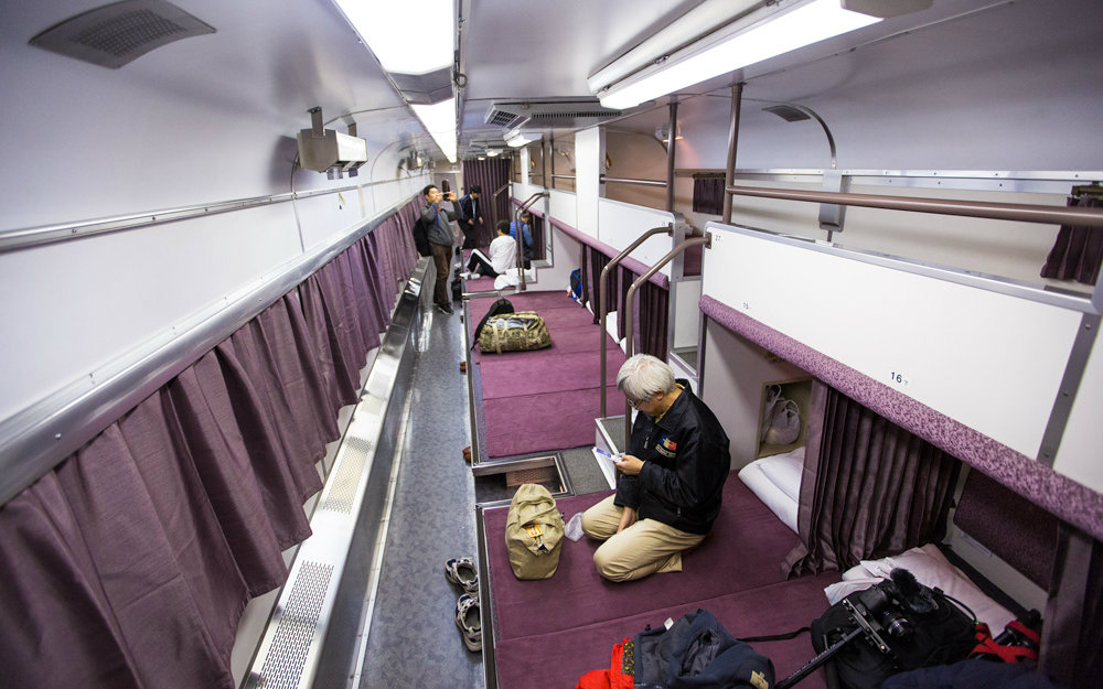 日本铁道历险日本最后的急行卧铺列车