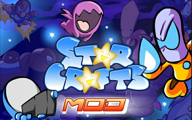 在sc2玩爆笑星际mod人族