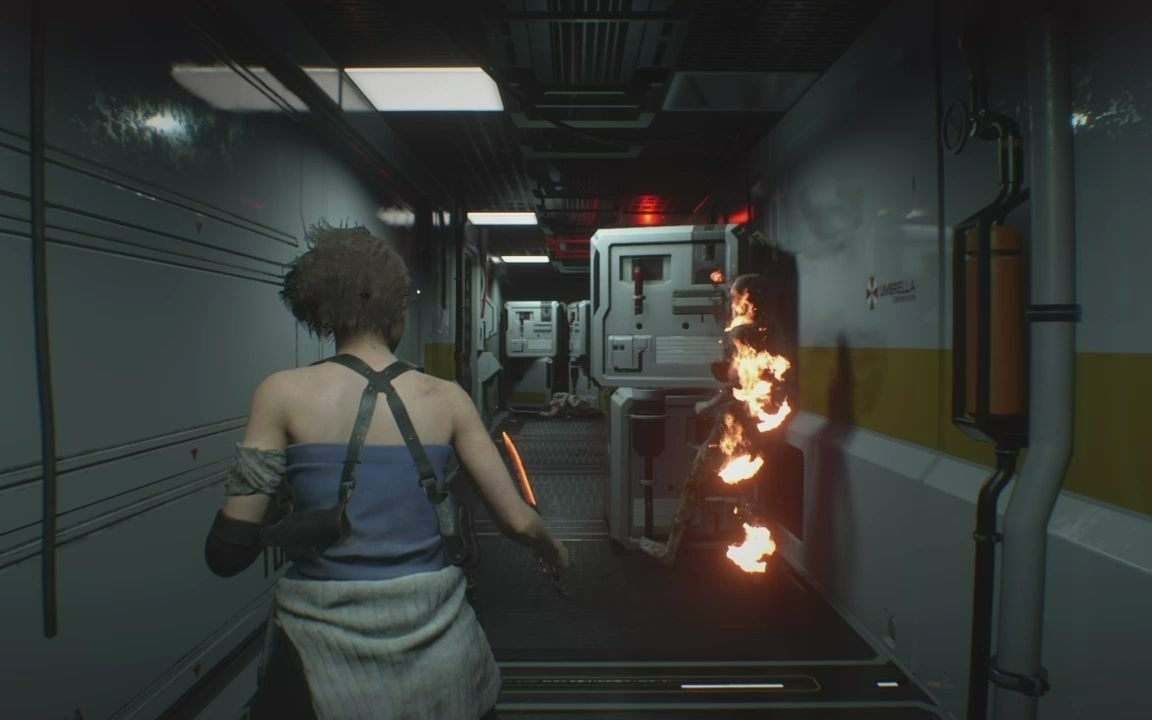 re生化危机3重制版 火刀法安布雷拉实验室_哔哩哔哩_bilibili