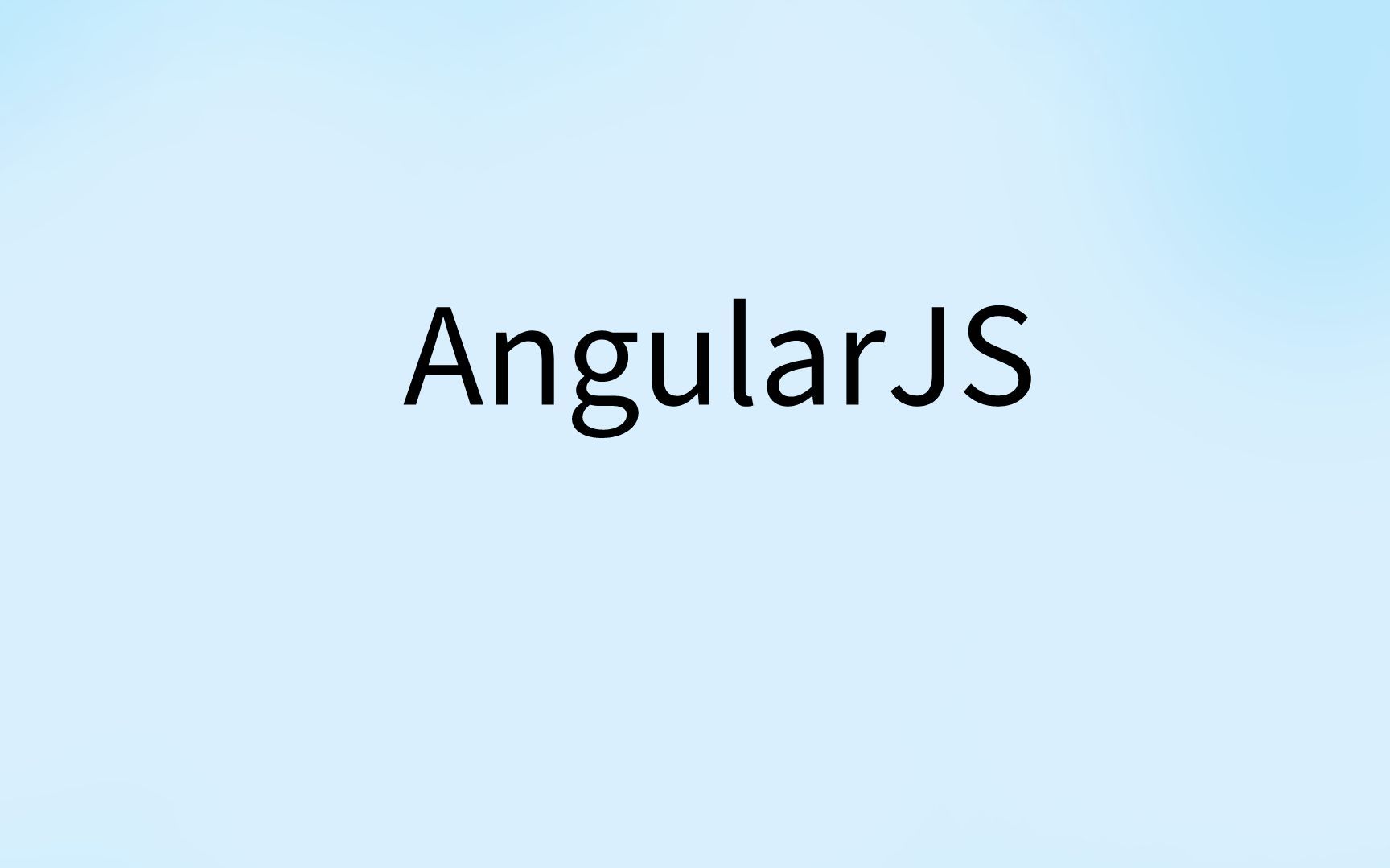 【已完结】AngularJS哔哩哔哩bilibili