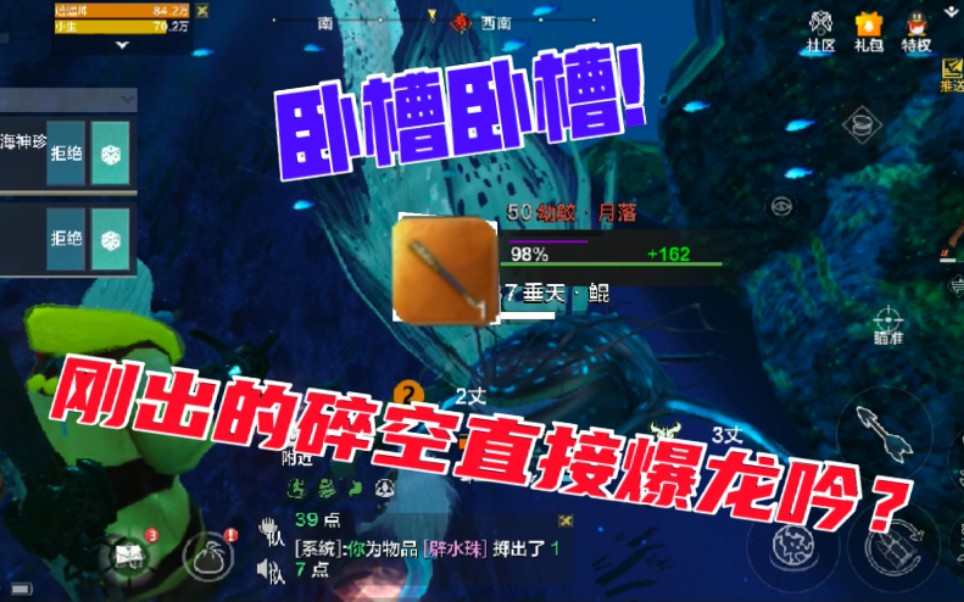 zb小生妄想山海刚出的碎空定海神针第一次做就爆龙吟了