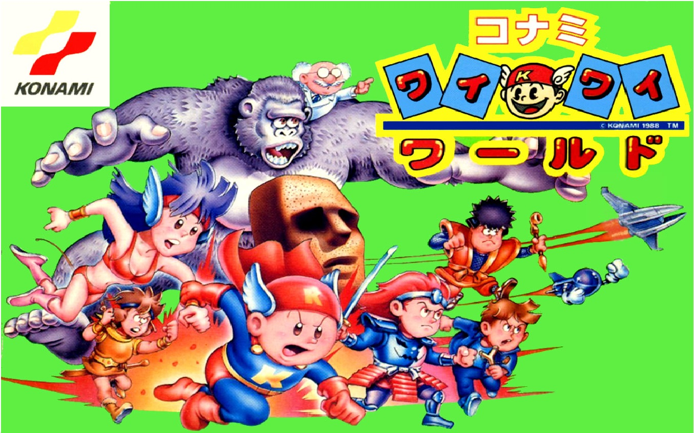 【fc】《科乐美世界1》_哔哩哔哩bilibili_游戏集锦