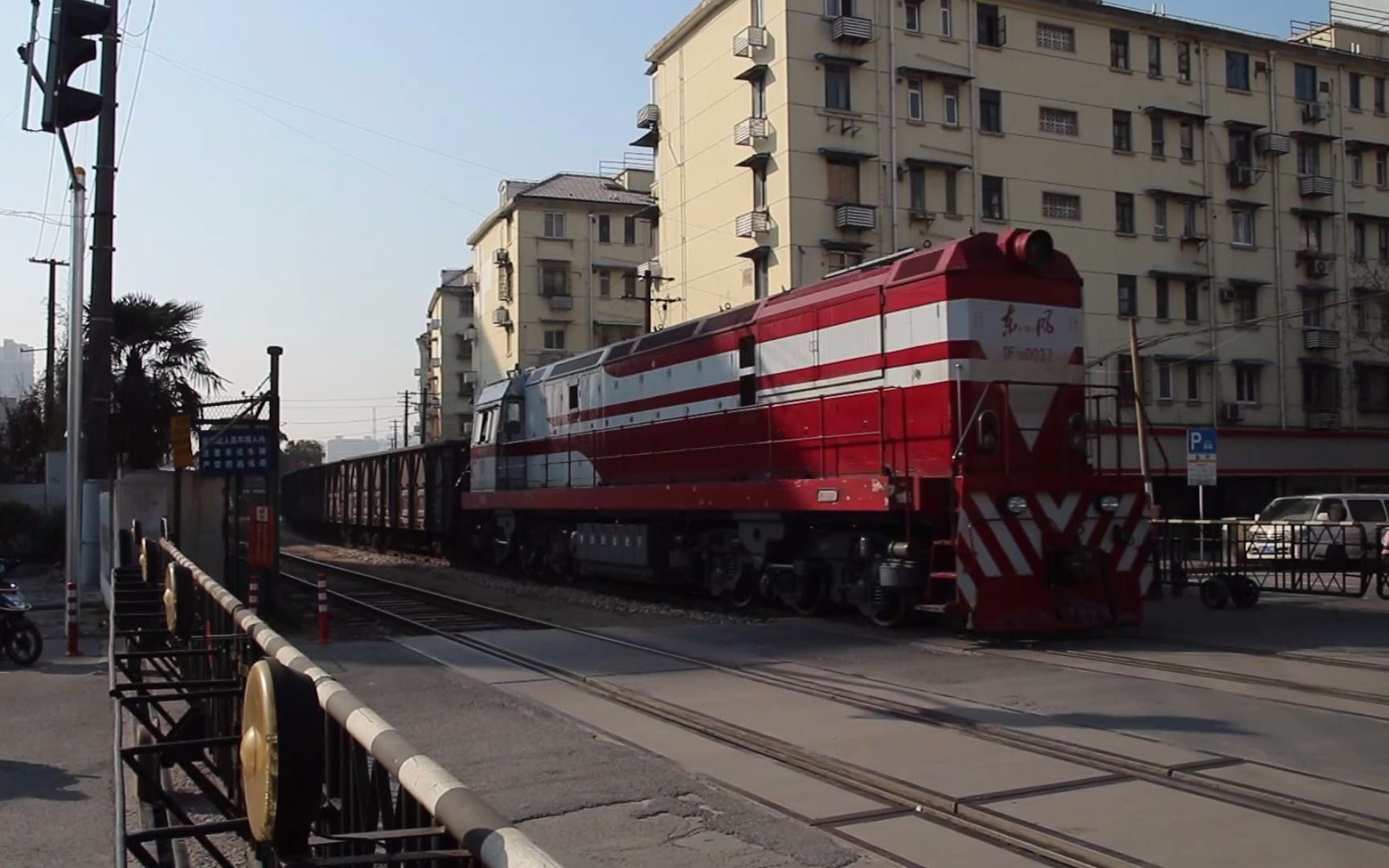 df7g杨浦站调车作业