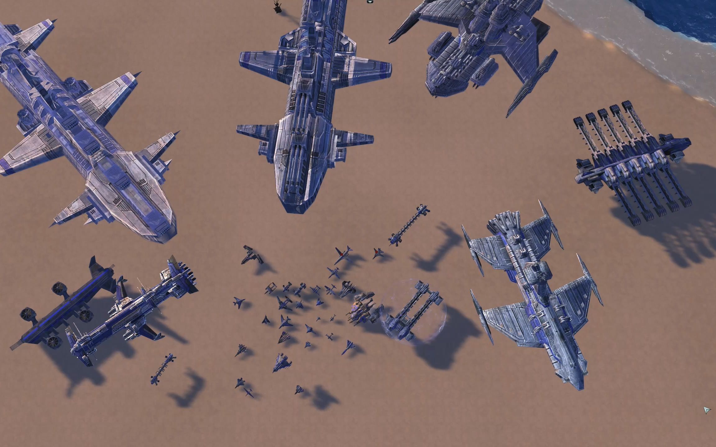 最高指挥官钢铁联盟uef各种mod和原版的12种空军_哔哩哔哩 (゜-゜)つ