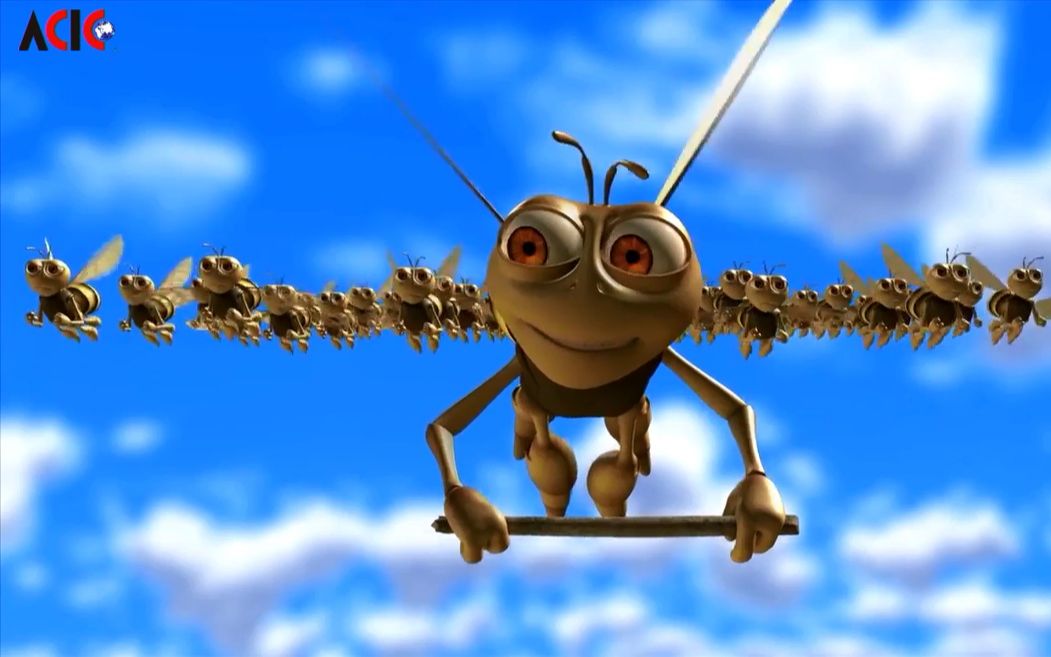 最有趣的3d动画···离群的小蜜蜂