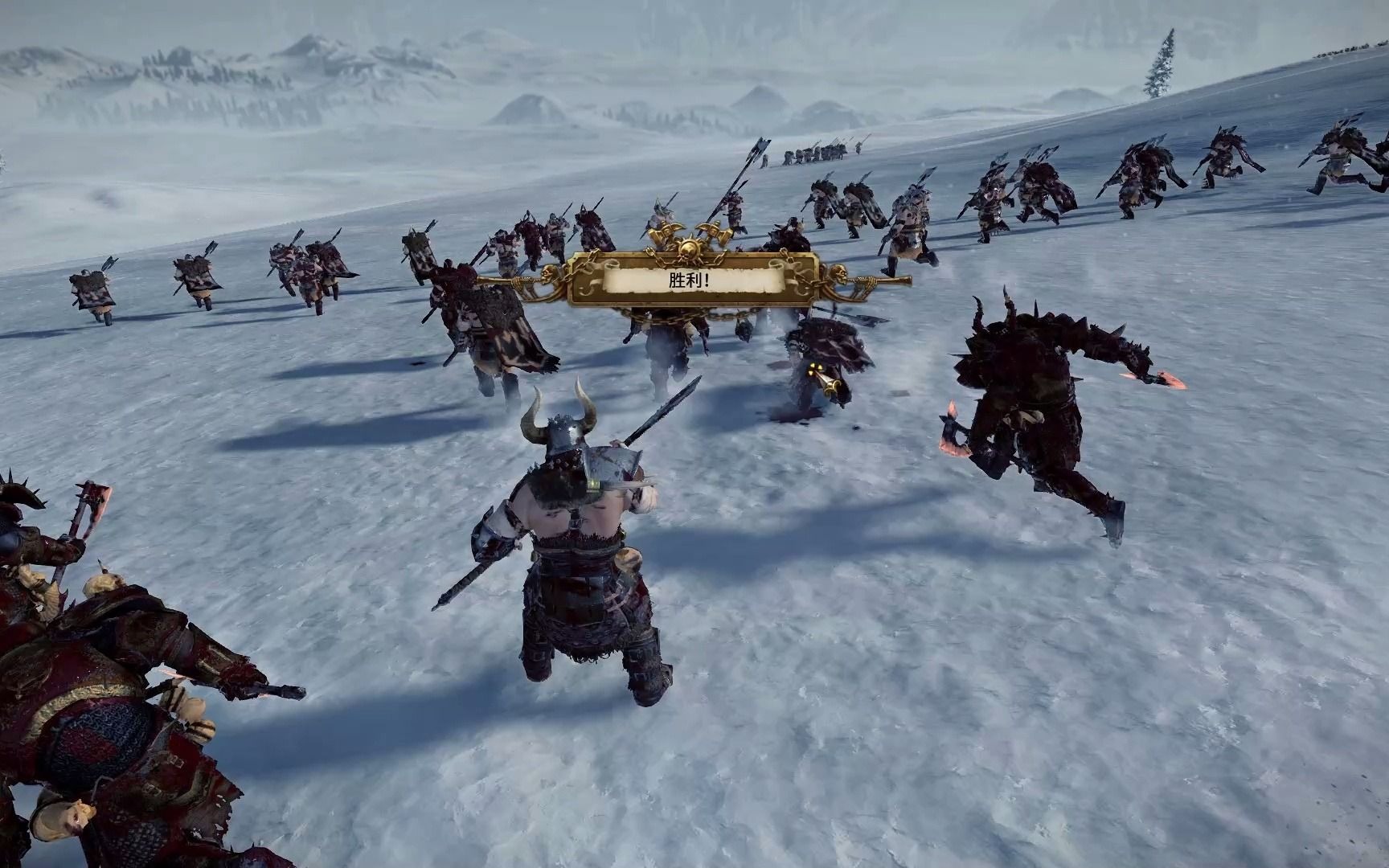 中古战锤恐虐狂战士冲锋好可爱啊!